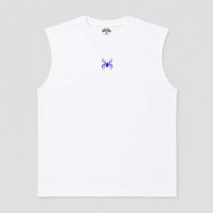 BLUE SPIDER WHITE SLEEVELESS