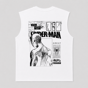 SPIDER GRAPHIC BACK WHITE